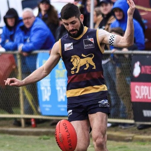 Nick Batsanis captained Doncaster East to the 2018 and ‘19 flags in the second tier. Picture Davis Harrigan