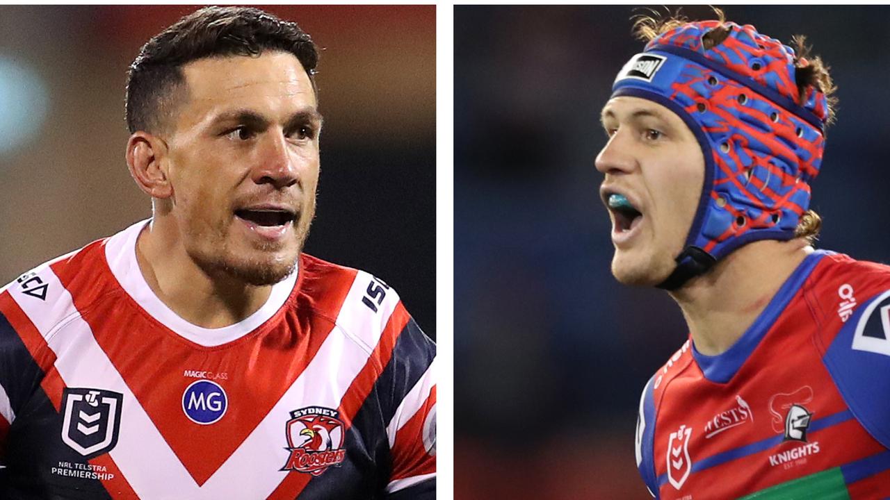 Sonny Bill Williams and Kalyn Ponga.