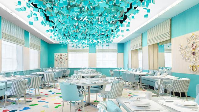 The newly renovated Tiffany & Co. store in New York
