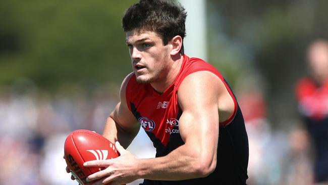 Melbourne say Angus Brayshaw’s career is not under threat. Picture: Wayne Ludbey