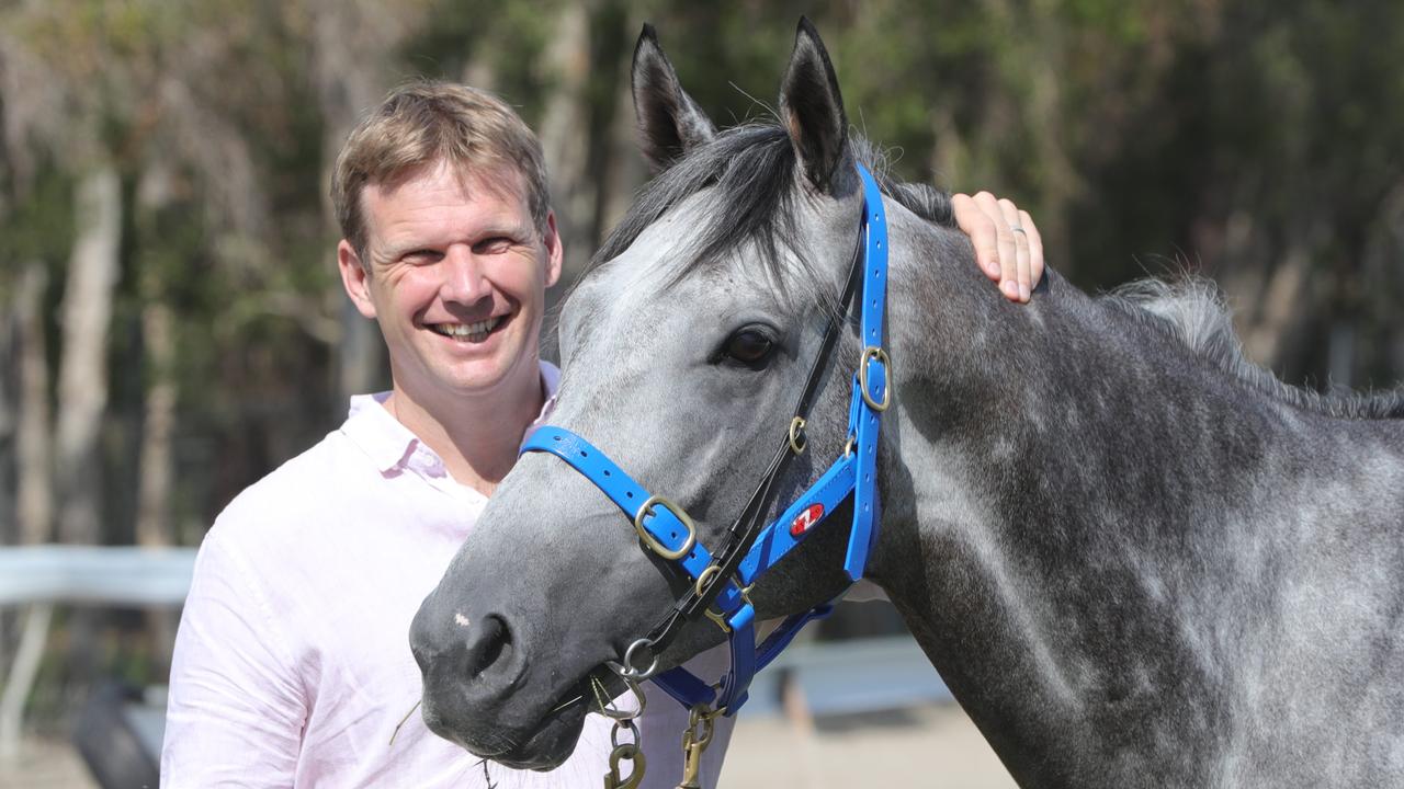 Trainer Bjorn Baker (pictured) been impressed by the barrier trials of Sir Crackle and Wolf Queen ahead of their race day assignments.