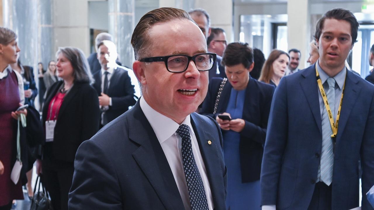 Qantas CEO Alan Joyce said the airline had posted a $1.89 billion loss for the 2022 financial year. Picture: Martin Ollman/Getty Images