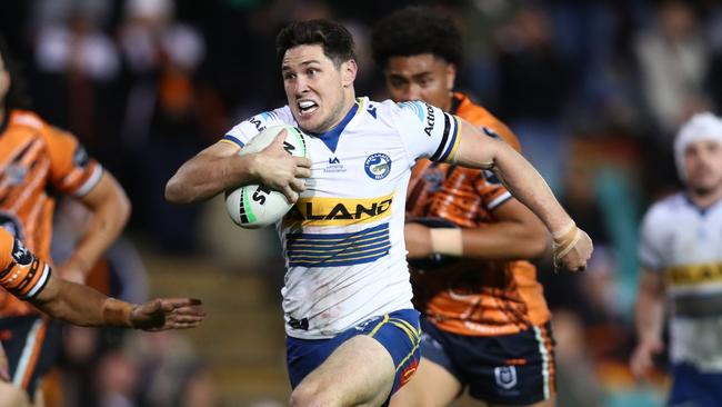 Mitchell Moses is key to the Eels’ push for a drought-breaking premiership. Picture: Jason McCawley/Getty Images