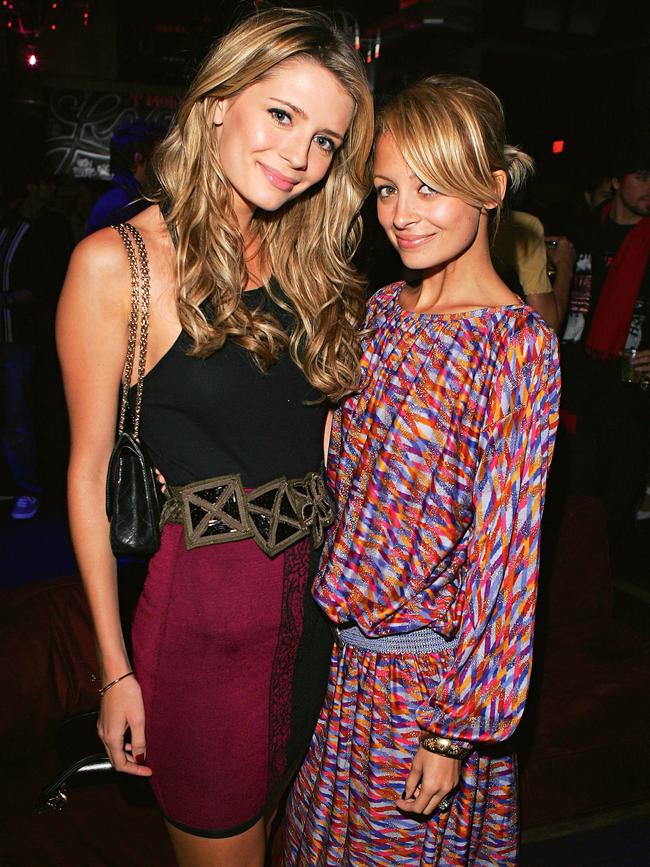 In 2005 with reality TV star Nicole Richie. (Pic: Getty Images)