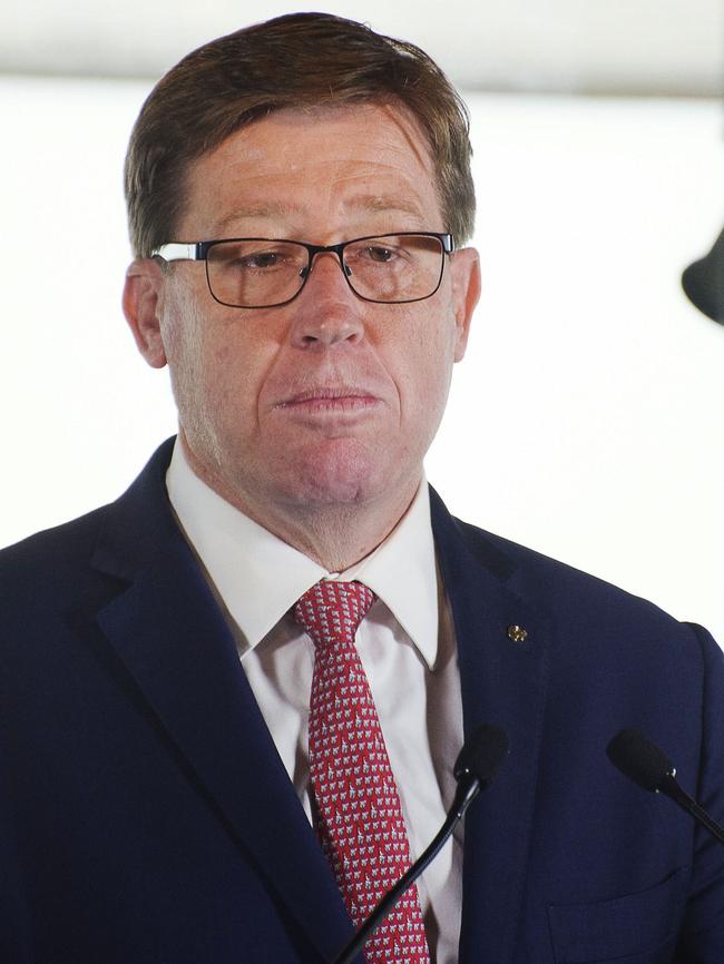 Deputy Premier and Nationals leader Troy Grant is facing opposition within his own party to the greyhound racing ban.