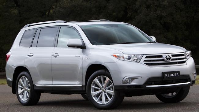 Popular family vehicles such as the Toyota Kluger are now much more expensive than they were two years ago.