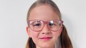An eight-year old student from Cooloola Christian College is cutting her hair off to have a wig made for children who have childhood cancer. Picture: Stevie Raines