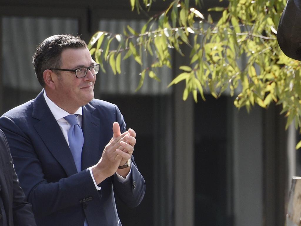 Victorian Premier Daniel Andrews says Ash Barty may not want to be honoured with a stadium. Picture: NCA NewsWire / Andrew Henshaw