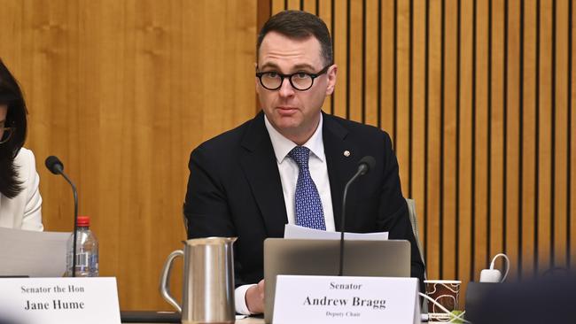 Liberal Senator Andrew Bragg. Picture: Martin Ollman