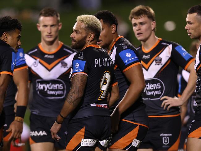 The Tigers produced one of the worst second half performances in memory. Pictures: Jason McCawley/Getty Images