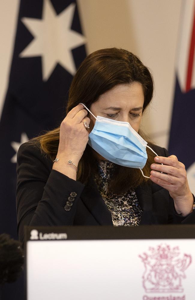 Queensland Premier Annastacia Palaszczuk. Photo: Sarah Marshall.