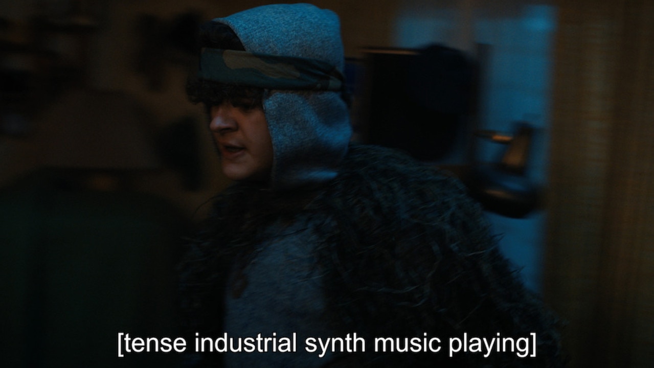 Fans have also marvelled at the number of ways synth music can be described and used for all sorts of emotions. Picture: Netflix