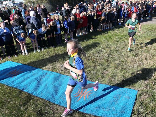 The Tasmanian Primary All Schools Cross Country at Symmons Plains.