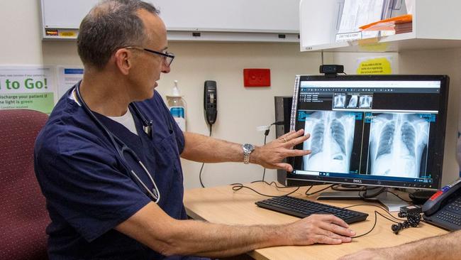 Professor Dan Chambers, a thoracic transplant physician at Prince Charles and Head of Research in the Queensland Lung Transplant Service has designed a potential cure for patients with mild silicosis. Supplied