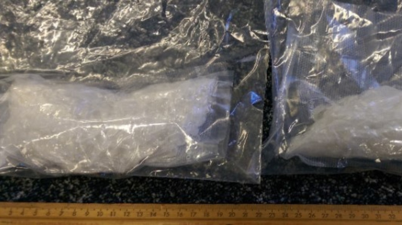 Ice seized by Sunshine Coast detectives in 2016 as part of Operation Oscar Octave.