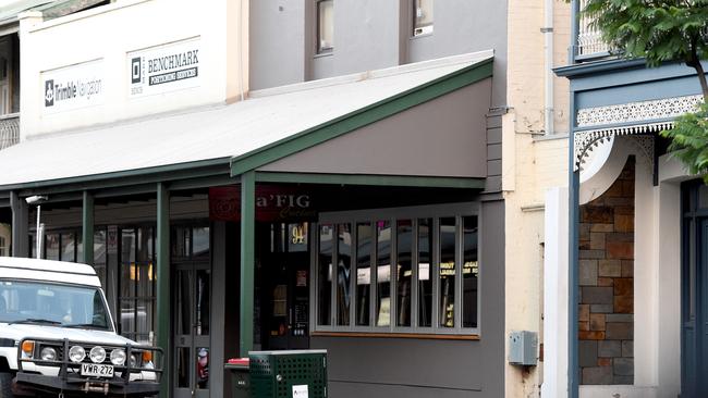 The Carrington St restaurant believed to be owned by Vince Focarelli. Picture: Sam Wundke