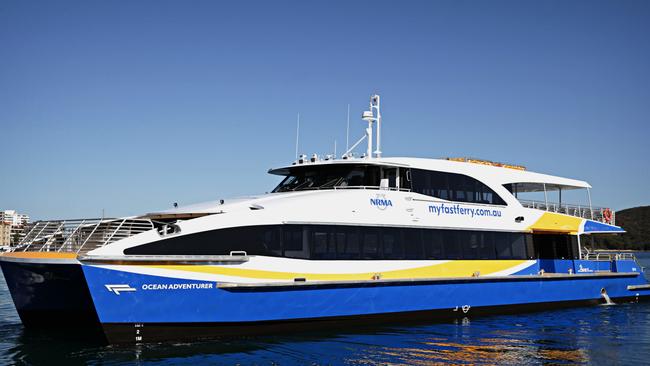 The Manly Fast Ferry Ocean Adventurer. Photo Manly Daily