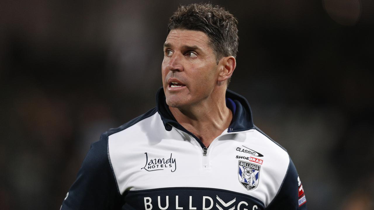 Trent Barrett and the Bulldogs have a long road ahead to turn the club around. Picture: Jason McCawley/Getty Images