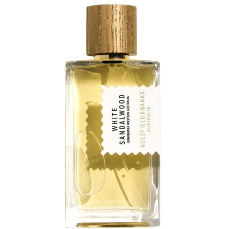 Goldfield &amp; Banks White Sandalwood perfume. Picture: Supplied