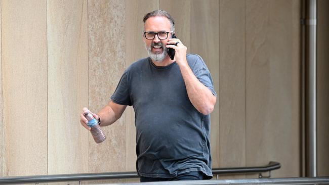 Rob Harder leaves Brisbane Federal court. Picture: John Gass