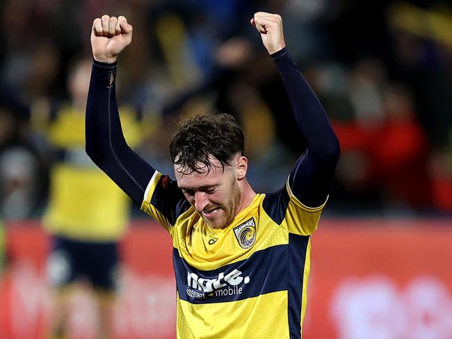 The Mariners will face Melbourne Victory in the grand final. Picture: Getty Images