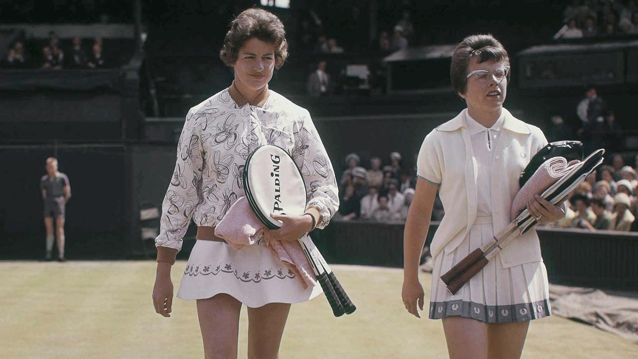 Billie Jean King hit on Margaret Court points to open warfare