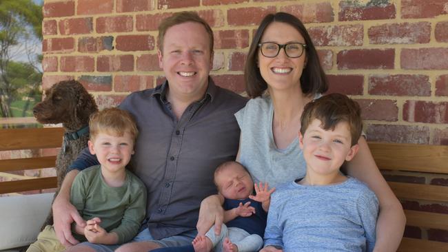 Clare GP Dr Gerry Considine, pictured with his family, has been named Australian Rural Doctor of the Year for 2020. Picture: Supplied