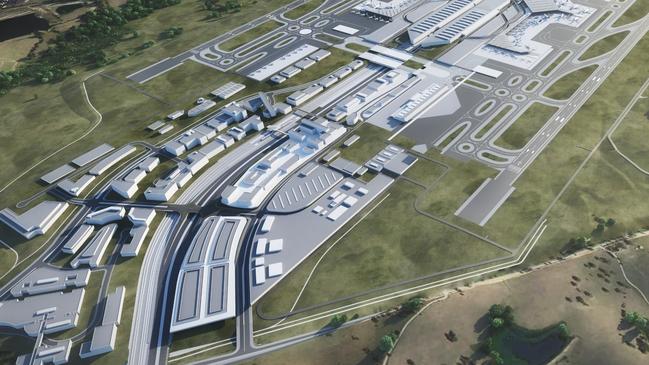 Mayors demanded the Western Sydney Airport business park be linked by a fast-tracked North South Rail Link.