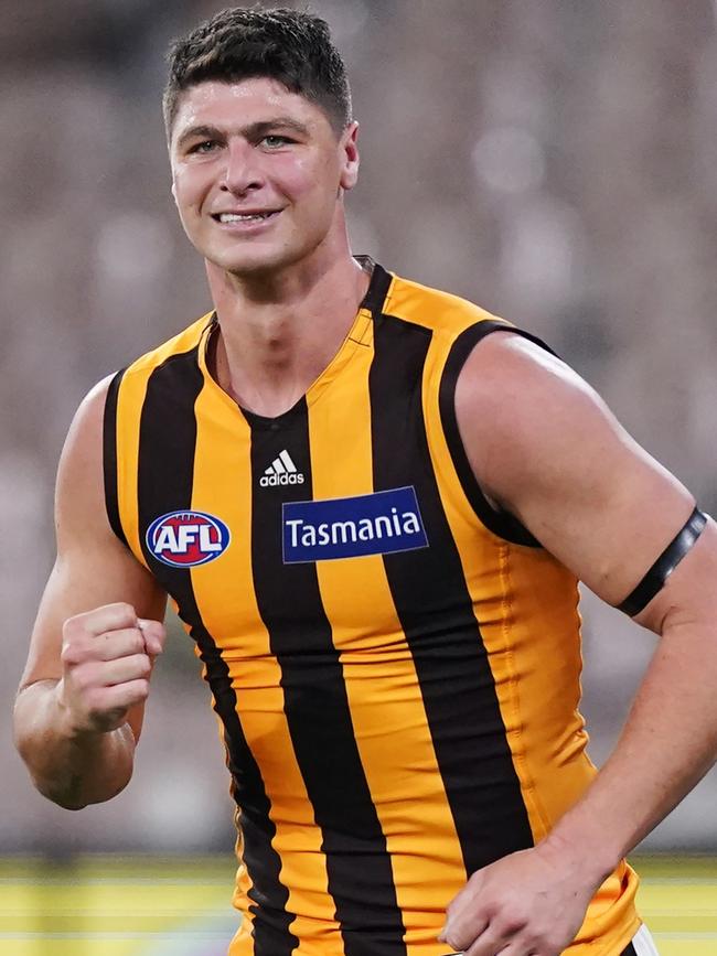 Jonathon Patton of the Hawks. Picture: AAP