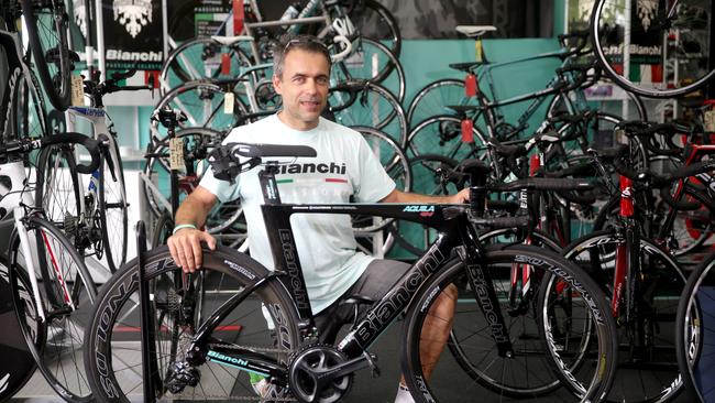 Owner of Trinity Cycle Works, Oliver Wacek.