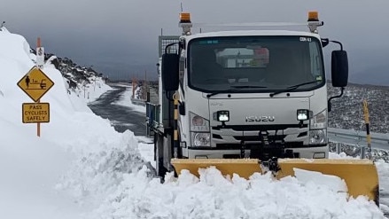 Mt Wellington snow photos on August 29, 2024. Picture: Hobart City Council