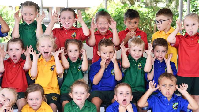 My First Year: Star of the Sea Catholic Primary School Prep Gold. Picture: Patrick Woods.