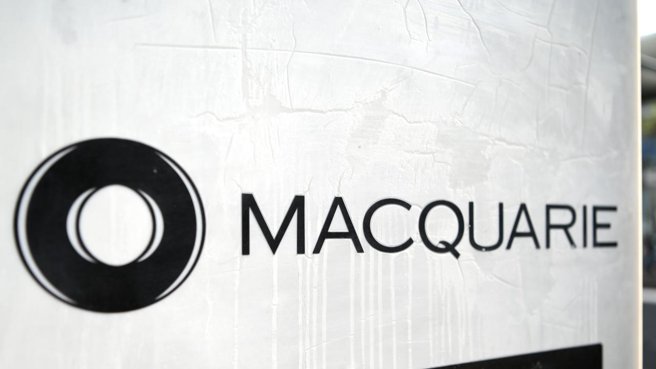 Macquarie Bank shares suffered in the ASX on Friday. Picture: Dan Peled / NCA NewsWire