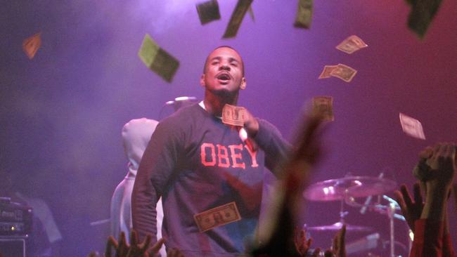 Game, real name Jayceon Terrell Taylor in concert. Picture: Getty