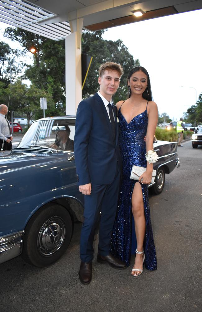 Students at the 2024 Nambour Christian College formal.