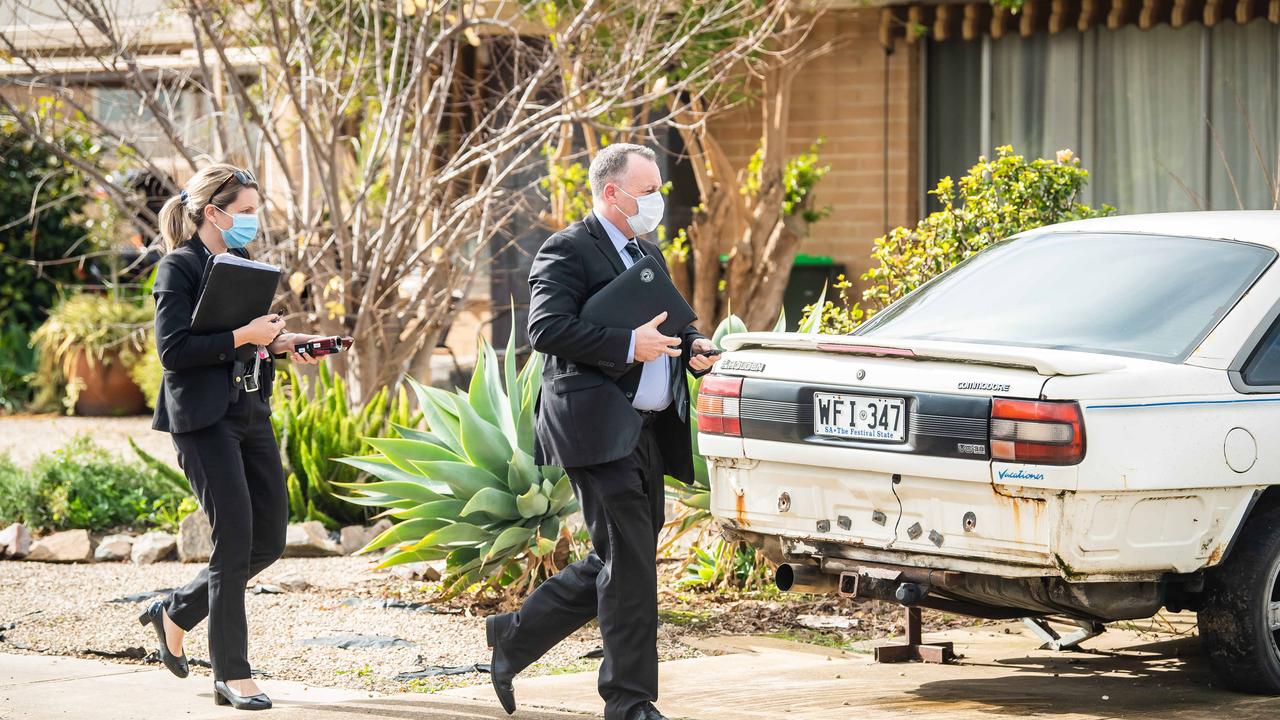 Detectives focused their investigation on a house in Christie Downs. Picture: Tom Huntley