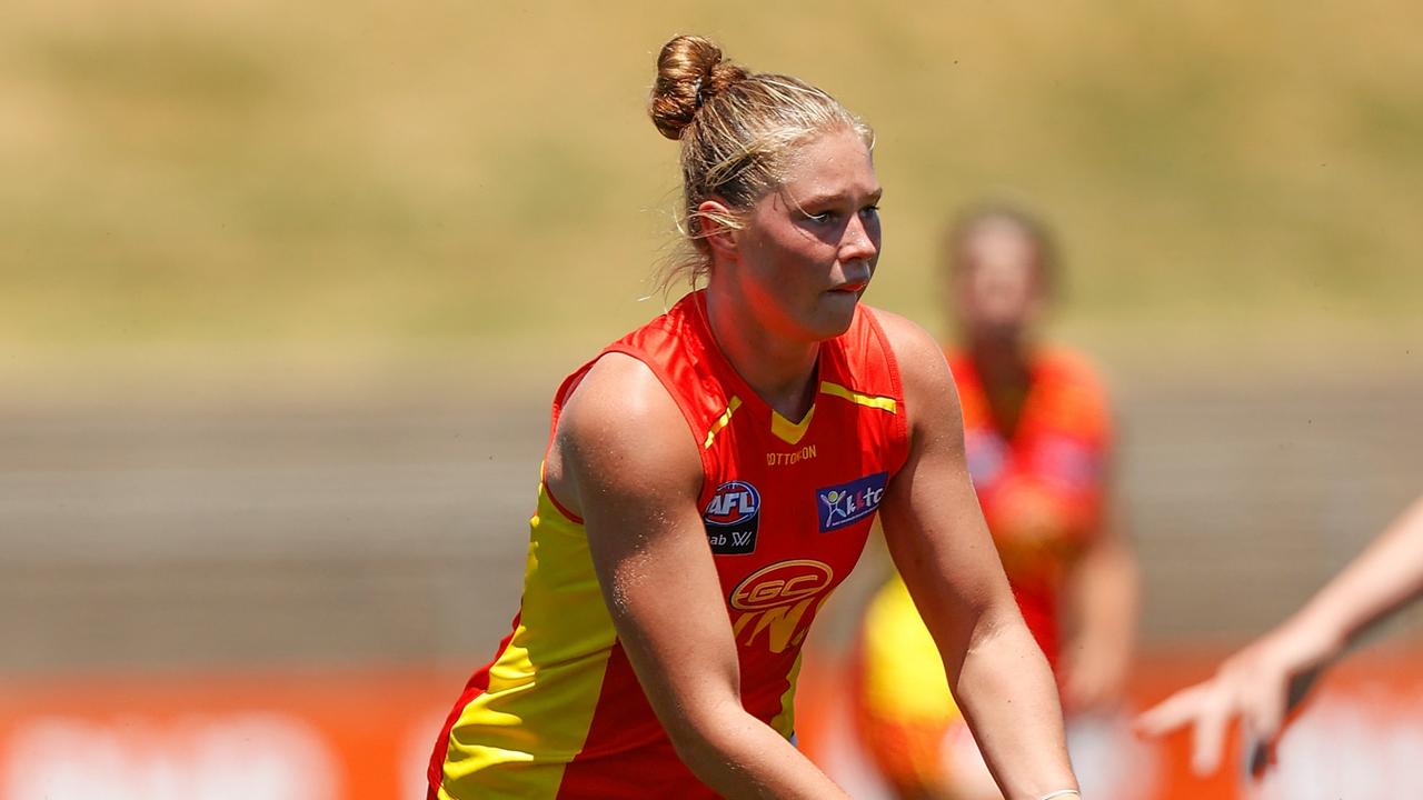 Charlie Rowbottom became a Sun last year. Picture: Michael Willson/AFL Photos via Getty Images