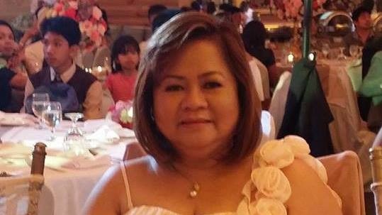 Hebersham woman Lilia Dizon tragically died after being struck by a car outside of her home while being picked up for work. Picture: Facebook