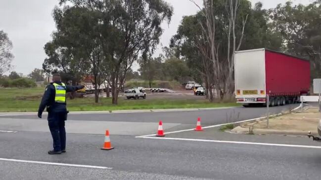 Scene of a fatal crash in Locksley