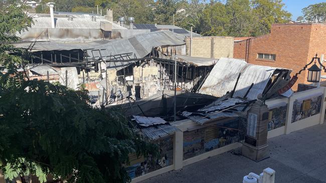 Future clearer for ‘ashes’ of shops torched in firebomb attack