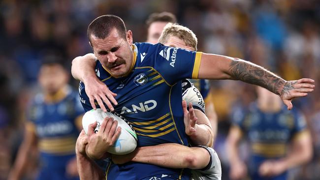 Reagan Campbell-Gillard had a huge game against the Storm. Picture: Cameron Spencer/Getty Images