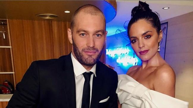 Thomas Bellchambers and Olympia Valance first went public with their relationship last year. Picture: Instagram