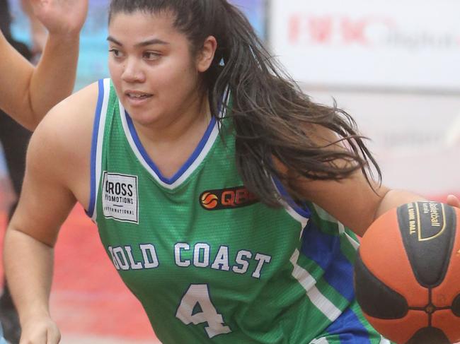 The Gold Coast Rollers are looking to go two in a row after two losses to start the season. Photo of Christine Obermeier.Gold Coast 12th May 2019 AAP Image/Richard Gosling