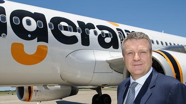 Tigerair Australia chief executive Rob Sharp in Brisbane. Picture: Stephen Cameron