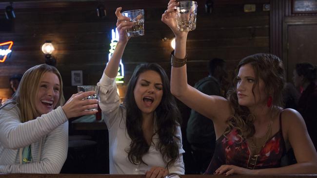 Kristen Bell, Mila Kunis and Kathryn Hahn star in Bad Moms.