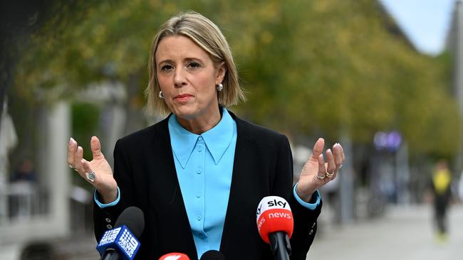 Planning is underway to move Senator Kristina Keneally into the House of Representatives to resolve a factional battle. Picture: NCA NewsWire/Bianca De Marchi