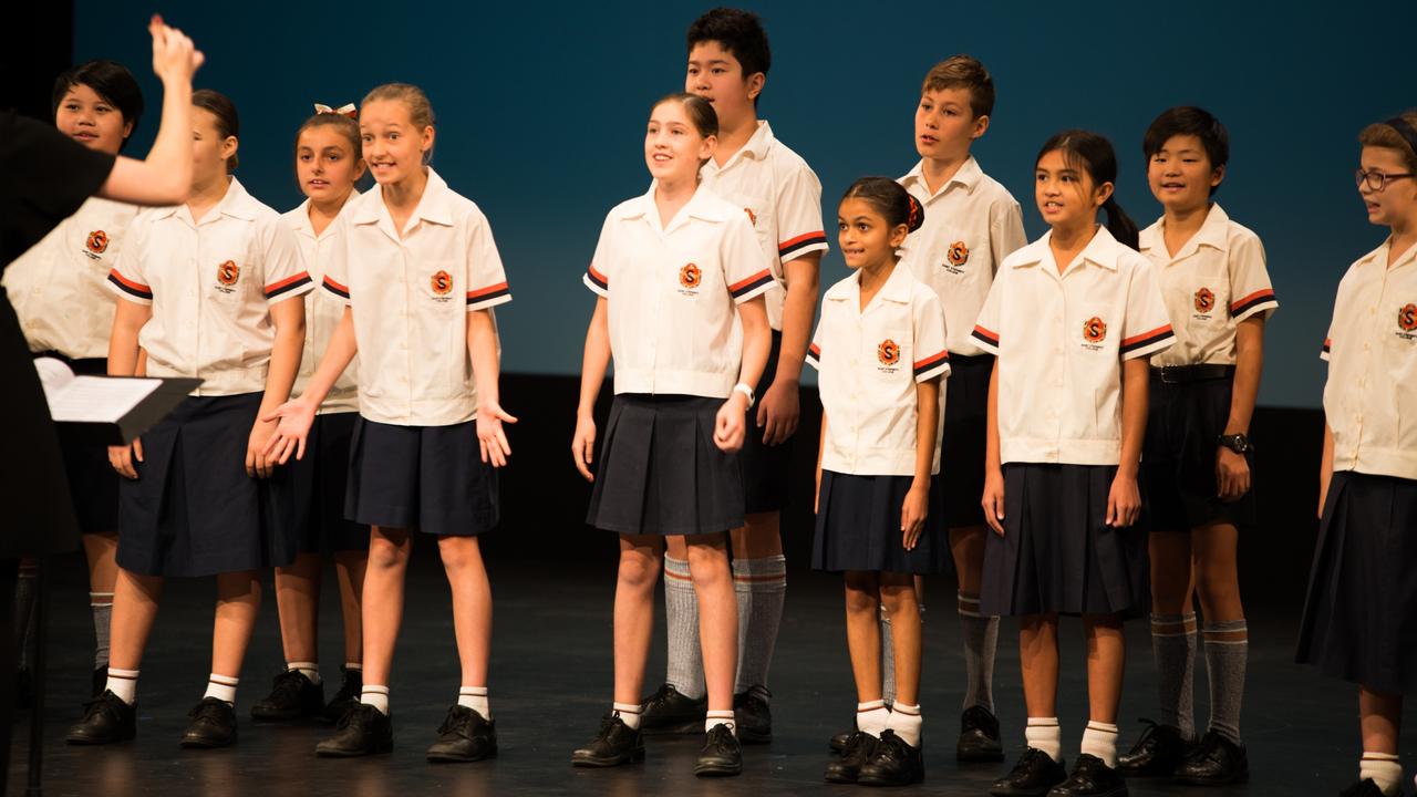 Saint Stephens's College Vox Choir at the Gold Coast Eisteddfod. Picture: Pru Wilson Photography.