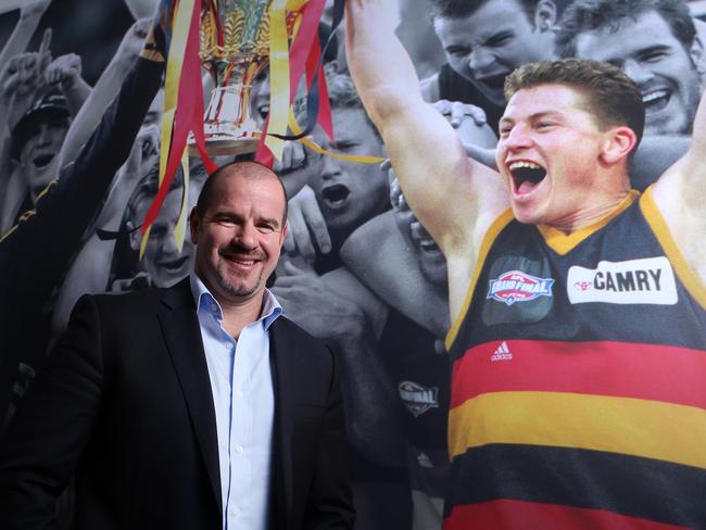 Former Crows captain Mark Ricciuto has been part of the Crows’ board for years. Picture: Sarah Reed.