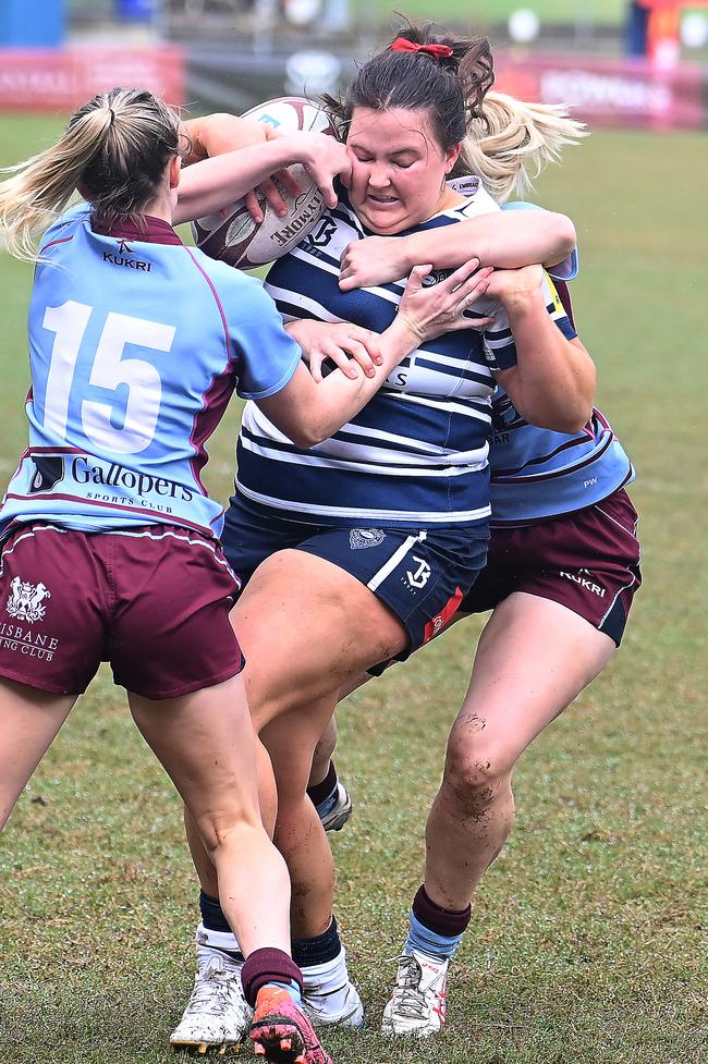 Premier women club rugby between Brothers and Norths Saturday May 25, 2024. Picture, John Gass