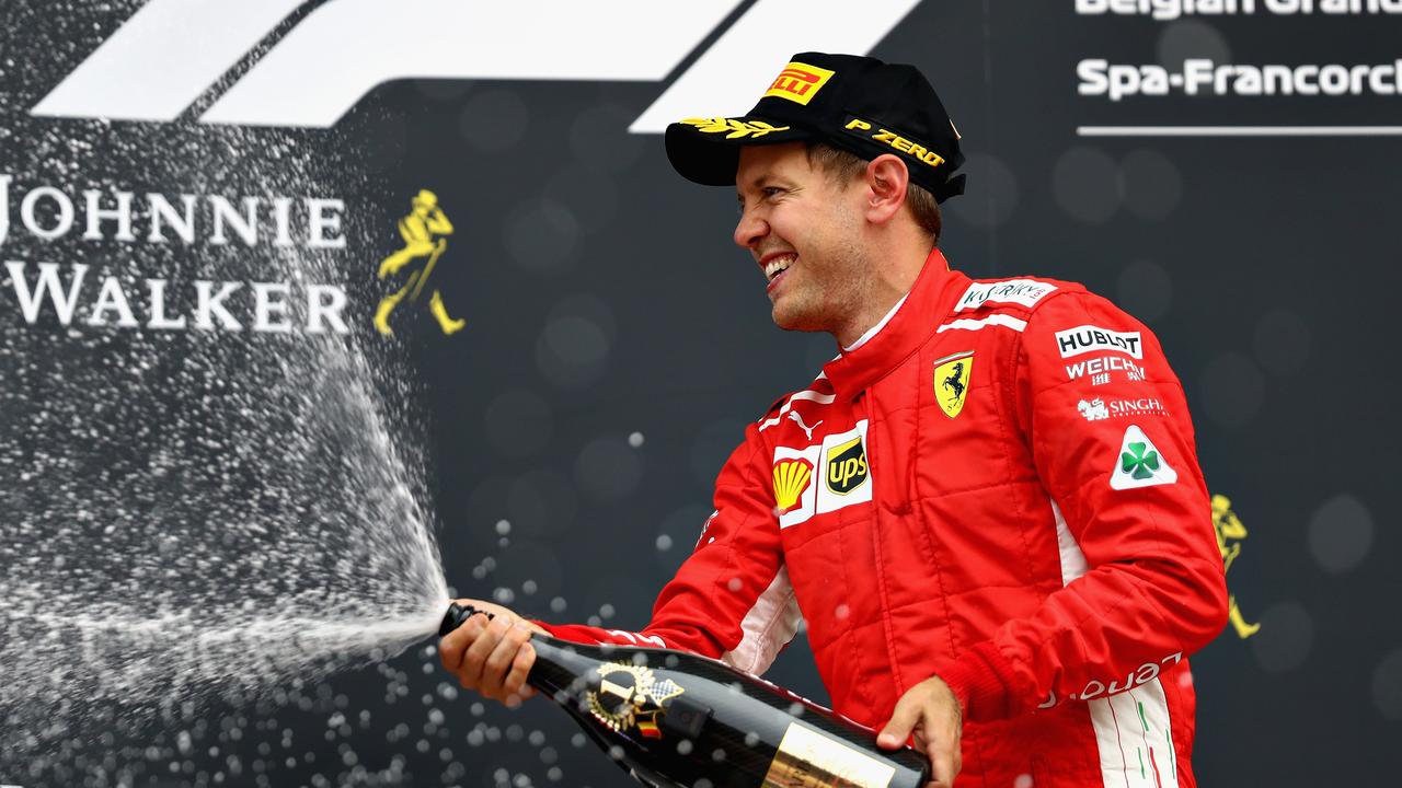 Sebastian Vettel won the Belgian GP to close his points deficit to Lewis Hamilton to just 17.